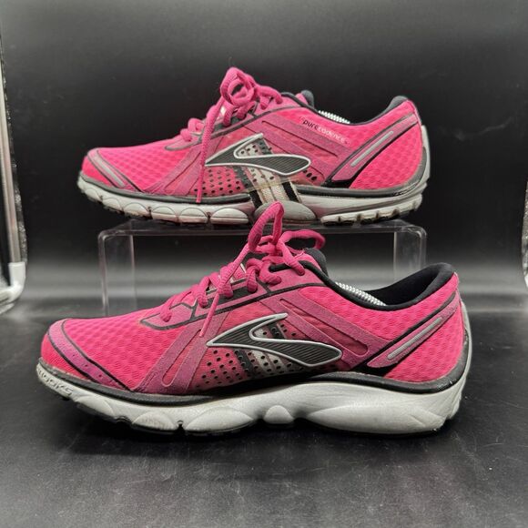 Brooks Womens Pure Cadence 1201041B880 Pink Running Shoes Sneakers Size 8B GUC - Picture 2 of 7